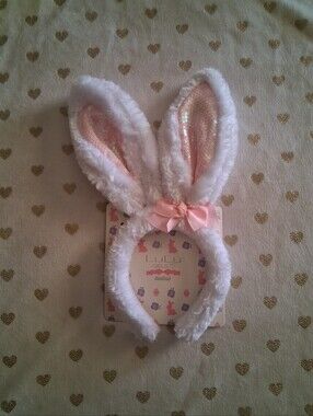 ✂️ *NWT* LuLu Girls Fuzzy Bunny Ear Headband